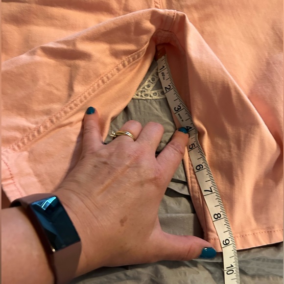 LEE riders Mid-rise Bermuda Pink Shorts 20M 9” inseam - Picture 4 of 5